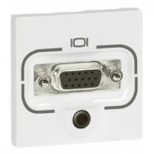 Legrand Розетка Legrand Mosaic HD15 + Jack 3,5 78774