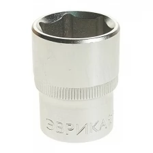 Головка торцевая 1/2" 22мм эврика ER-91315