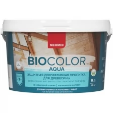 Neomid декоративная пропитка для древесины BIO COLOR AQUA, клен 0,9л