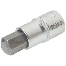 Головка-бита 6-гранная 14мм 1/2" (L-55мм) ROCKFORCE