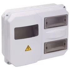 Корпус пластиковый ЩУРн-П 1/12 IP55 IEK MSP112-1-55 (1 шт.)