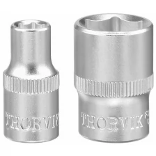 Головка 1/4" 13 мм 6 гр. Thorvik, (1 шт.)