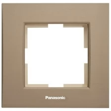 Рамка Panasonic Karre Plus WKTF08013AR-RU декоративная 1x металл бронза упак.1шт